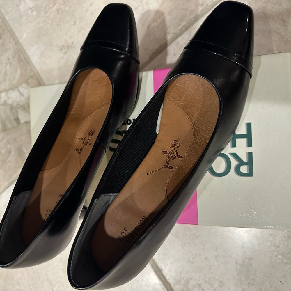 Black pumps - worn once
